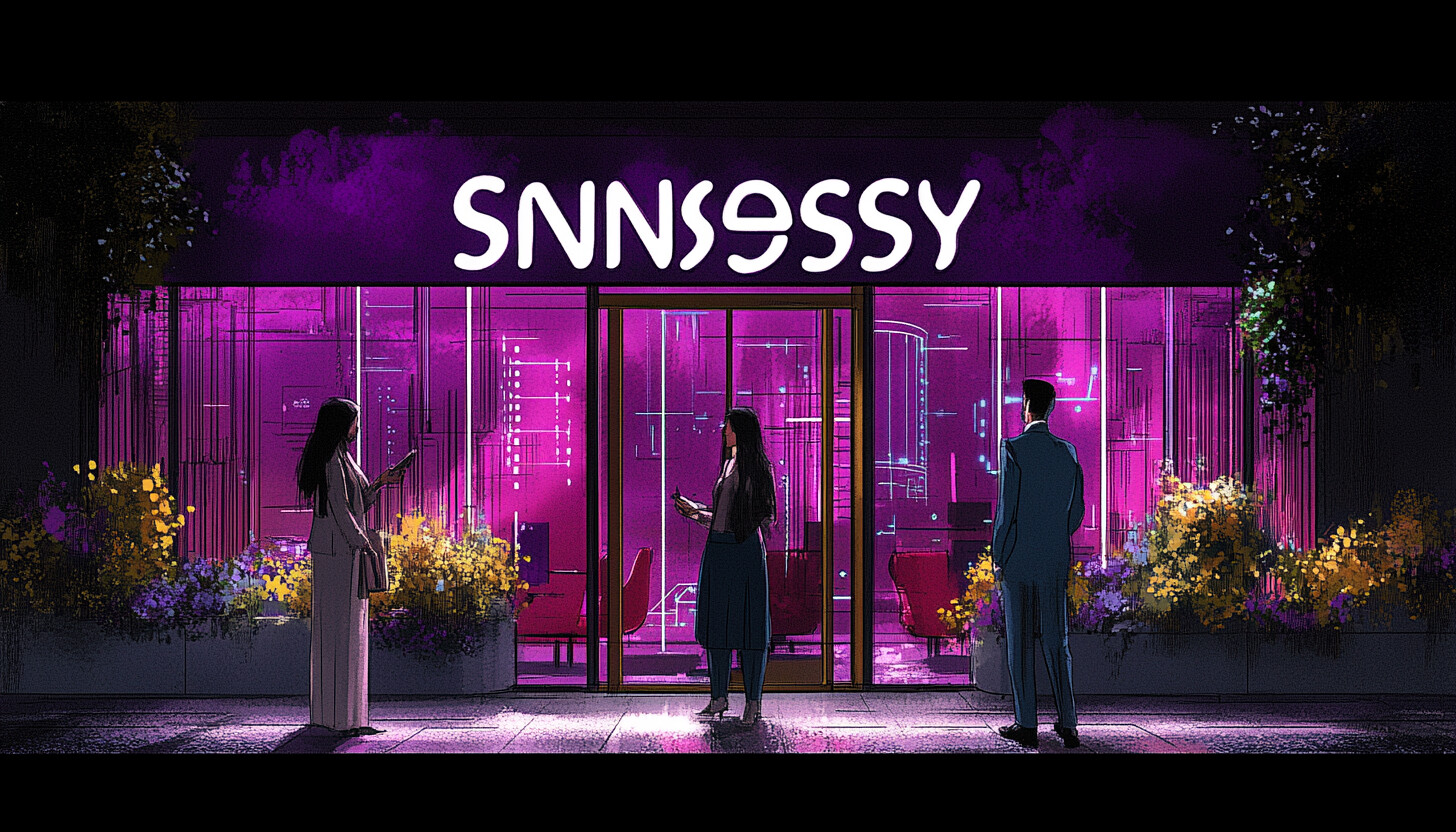 A visually appealing representation of Synopsys and Keysight Technologies' collaboration, highlighting advanced optical design tools on a sleek and modern backdrop.